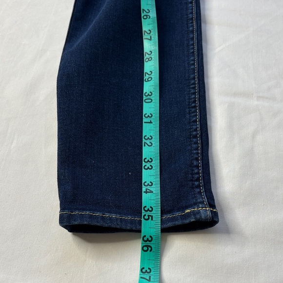 💙7 For All Mankind Blair The Ankle Jeans Women's 28 NWT Dark Wash Distressed💙 - Picture 14 of 16